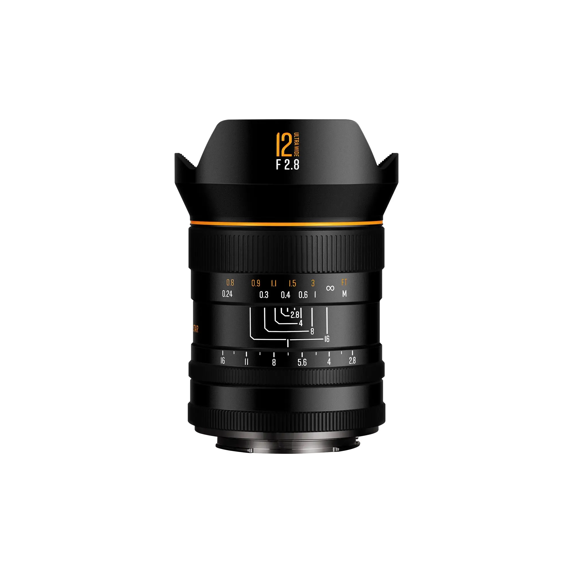 BrightinStar ultra-wide lens comparison — MF 12mm F2.8