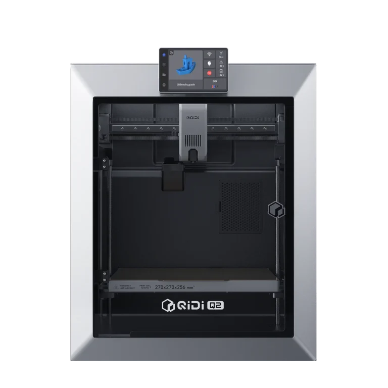 QIDI Q2 3D printer with enclosed chamber and touchscreen