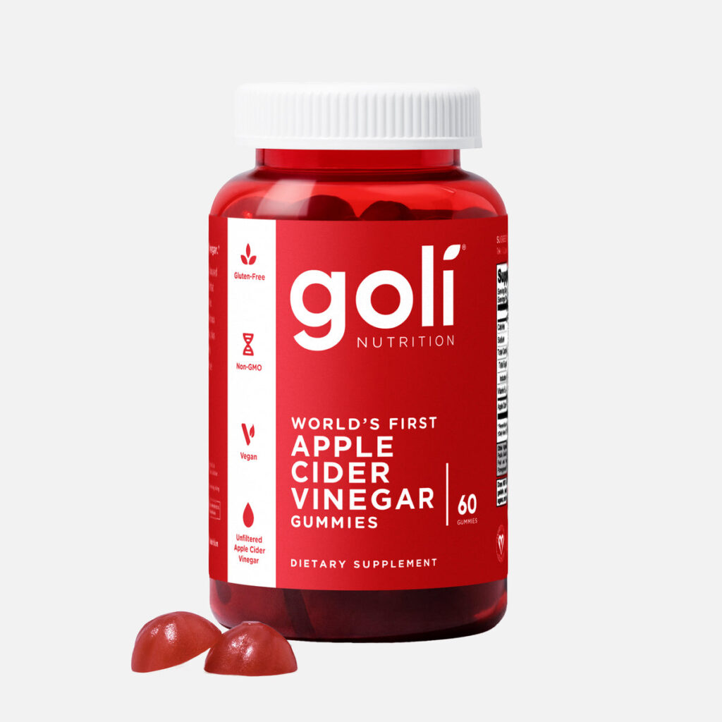 Goli Apple Cider Vinegar Gummies bottle