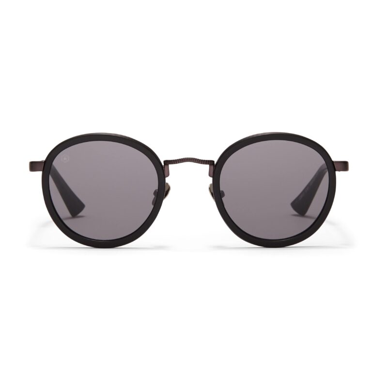 Taylor Morris ZERO sunglasses in matte black with grey lenses