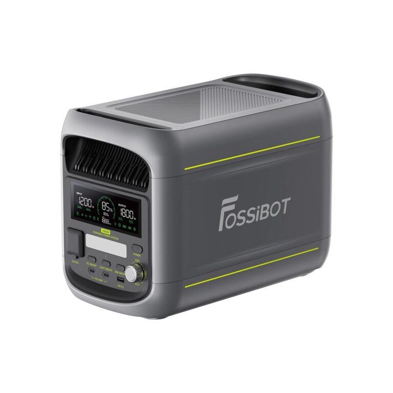 1000Wh vs 2000Wh power station FOSSiBOT F1800 and F2400