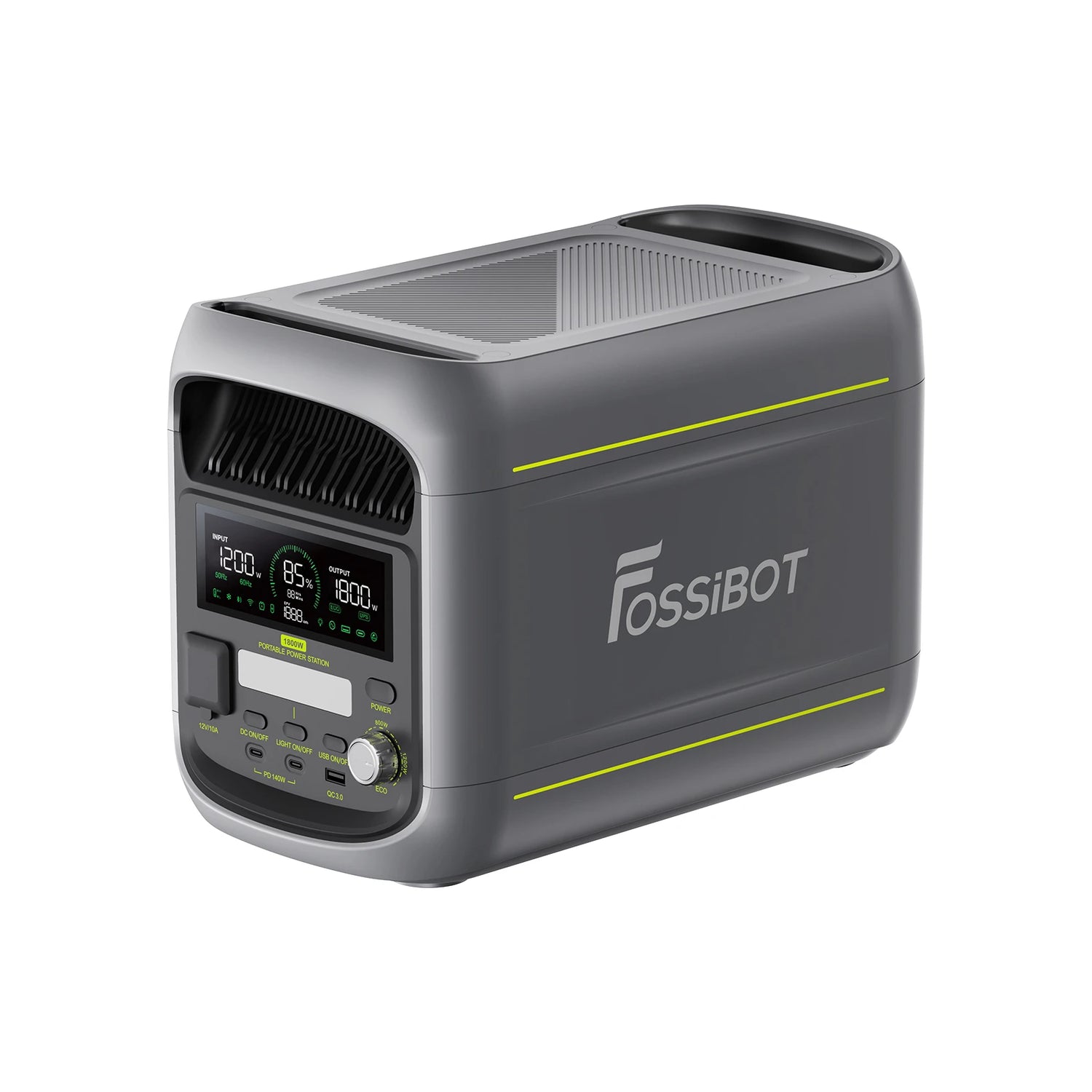 1000Wh vs 2000Wh power station FOSSiBOT F1800 and F2400