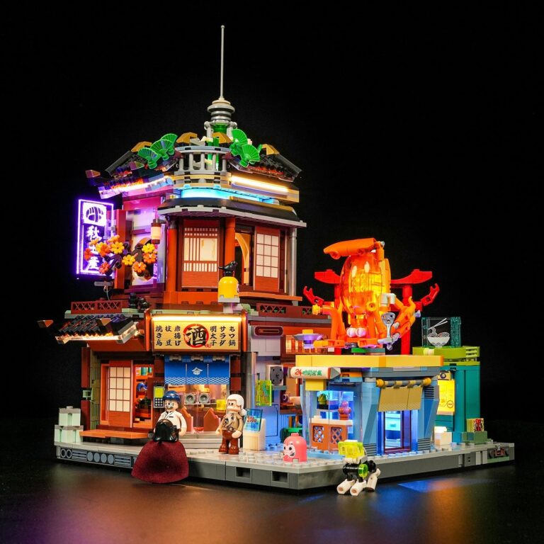 Lumibricks Izakaya light-up building set