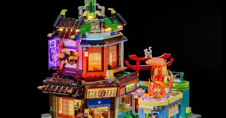 Lumibricks review: Izakaya light-up building set